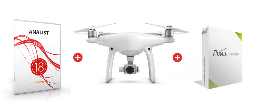 analist cloud dji phantom pix4d