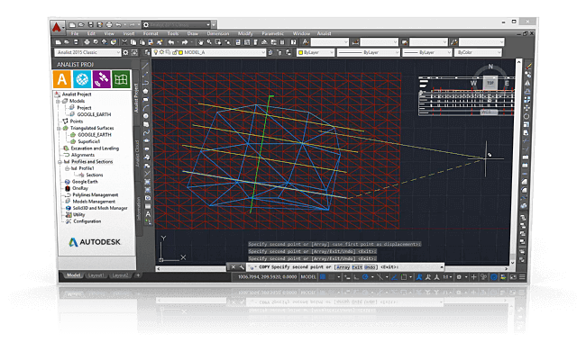 Software CAD Topografico basato su tecnologia Autodesk